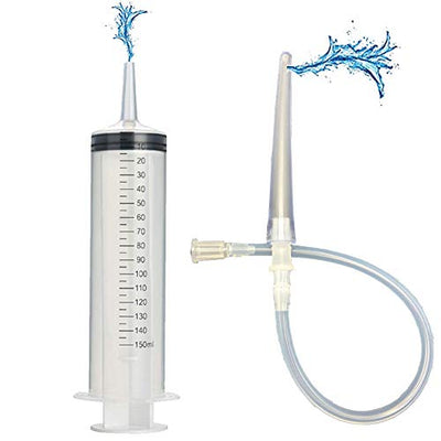 GNEGKLEAN 150ML Enema Syringe - Precision Dosing Douche System