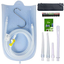 Load image into Gallery viewer, GNEGKLEAN Silicone Enema Bag Kit with Thermometer - 2 Quart, 6.3ft Hose