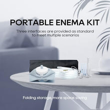 Load image into Gallery viewer, Smokitcen Collapsible Silicone Enema Bottle Kit 1.2L - Portable with Flow Control
