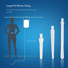 Load image into Gallery viewer, GNEGKLEAN Stainless Steel Enema Bucket Kit 2 Quart - 5ft Hose for Colon Detox