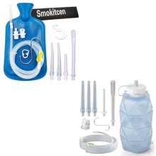 Load image into Gallery viewer, Smokitcen Enema Bag + Collapsible Bottle Combo Kit - Dual Enema System