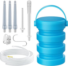 Load image into Gallery viewer, Smokitcen Collapsible Silicone Enema Bucket Kit 1.2L - Coffee Enema Ready