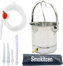 Load image into Gallery viewer, Smokitcen Stainless Steel Coffee Enema Bucket Kit - 2 Quart Capacity for Colon Cleansing