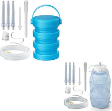 Load image into Gallery viewer, Smokitcen 2L Enema Bag + Collapsible Bottle Combo Kit for Complete Colon Care