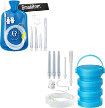 Load image into Gallery viewer, Smokitcen Collapsible Enema Bucket + Enema Bag Combo Kit for Complete Cleansing