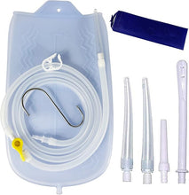 Load image into Gallery viewer, Smokitcen 2L Silicone Enema Bag Kit - 5.2ft Hose with 5 Tips for Colon Cleanse